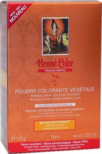Bild von Strahlendes Blond Färbepulver, 100 g, Henna