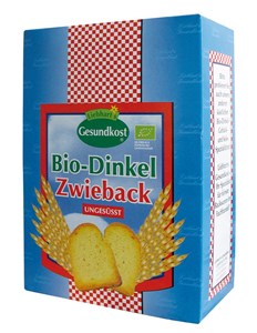 Bild von Dinkel-Zwieback ungesüsst, bio, 200 g, Liebharts