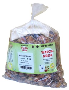 Bild von Sapdus Clean Waschnüsse i.Polybtl., 1 kg, NaturGut