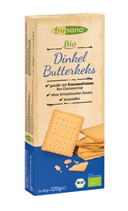 Bild von Bio Dinkel-Butterkeks, 120 g, Frusano