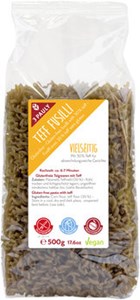 Bild von GF Teff Fusilli, 500 g, 3 Pauly