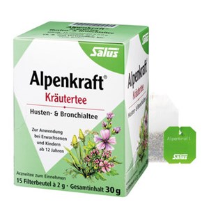 Bild von Alpenkr. Husten-Bronchial-Tee,15 Fb, 30 g, Salus