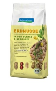 Bild von Erdnüsse i.d.Schale geröst., bio, 300 g, Reformhaus