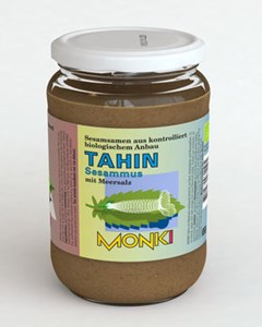 Bild von Tahin mit Meersalz, 650 g, MONKI