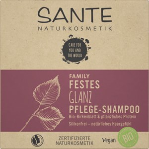 Bild von FAMILY Festes Glanz Pflege-Shampoo, 60 g, SANTE NATURKOSMETIK
