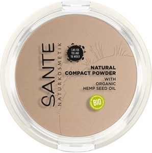 Bild von Compact Powder 02 Neutral Beige, 9 g, SANTE NATURKOSMETIK