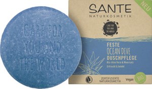 Bild von OCEAN DIVE Feste Duschpflege, 80 g, SANTE NATURKOSMETIK