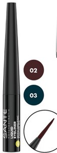 Bild von Liquid Eyeliner 03 Marine, 3,5 ml, SANTE NATURKOSMETIK