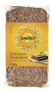Bild von Grünkern / Dinkelbrot, 500 g, Davert