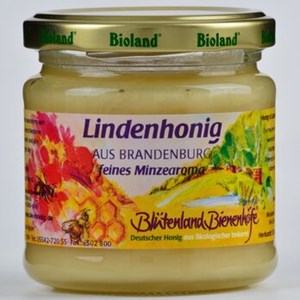 Bild von Lindenhonig, bio, 250 g, Blütenland Bienenhöfe
